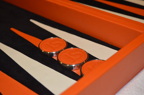 Custom Tournament Style Backgammon Set - EMAIL TO ORDER!