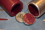 Maroon-Champagne-Dolphin Tournament Style Backgammon Sets